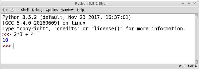 InfoPy :: 1. hét: operációs rendszer, egyszerű programok
